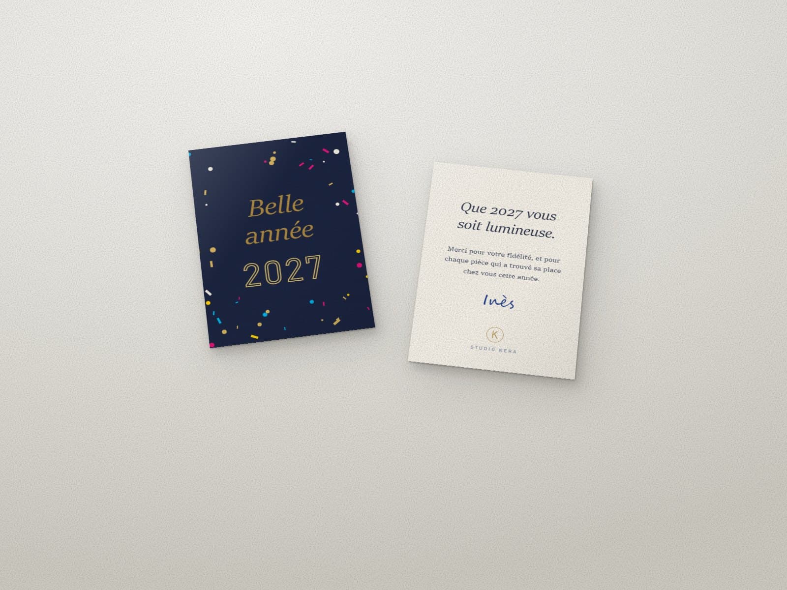 Cartes de vœux